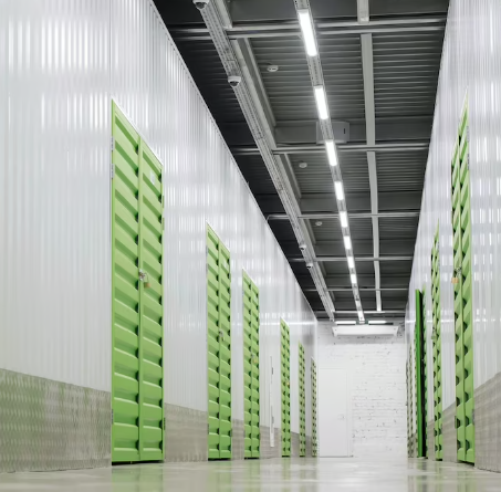 green self storage unit lockers
